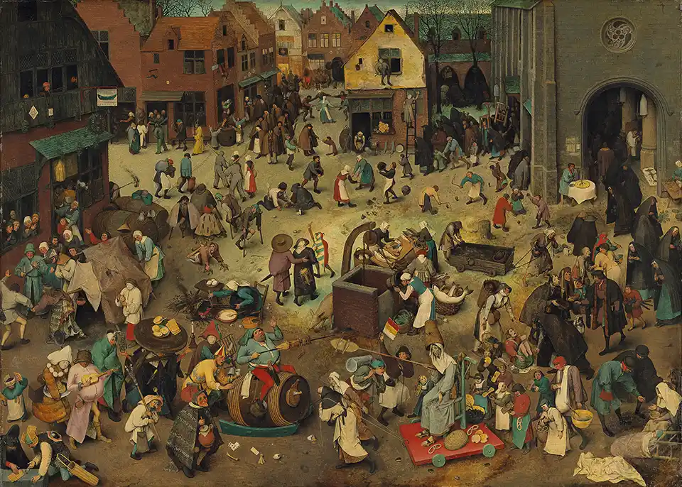 The Fight Between Carnival and Lent